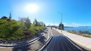 San Francisco Bay Area Bay Bridge Treasure Island Oakland California View360 VR