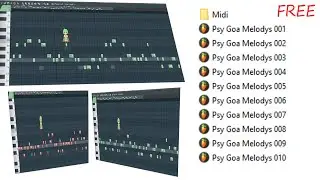 Free Midi Vol 5 Psy Goa Trance Melodys by Soulbringer