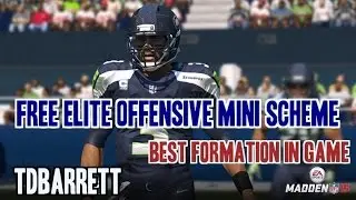 Madden 15 TD Barrett Free Elite Offensive Mini Scheme Best Formation Explained!