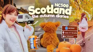🚐 We went on the most EPIC Road Trip in Scotland during Autumn 🍂 North Coast 500 Part One Scotland