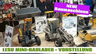 PROTOTYP / NEUHEIT: LESU MIni Radlader und mit ausfahrbarem Teleskoparm - Hydraulisch Funktionsf&auml;hig