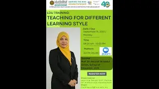Teaching for Different Learning Style