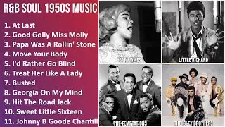 R&B SOUL 1950S Music Mix - Etta James, Little Richard, The Temptations, The Isley Brothers - At ...