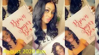 Brown Sugar Box By Izzy & Liv | August 2020 - Unboxing | Subscription Box