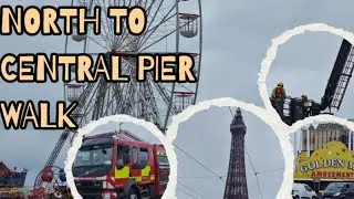 North to central pier Blackpool #blackpool #explore