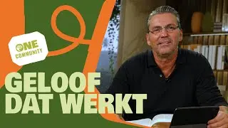 Genade én Verantwoordelijkheid | Geloof dat vruchten draagt | Johan Toet bij OneCommunity 11 jan'26