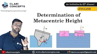 Metacentric Height of a Floating Body with animation | English