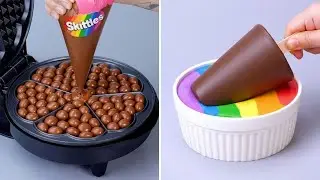 Easy & Quick Chocolate Cake Recipes For Everyone | Top 1000+ Amazing Rainbow Chocolate Cake