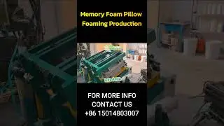 Memory Foam Pillow Foaming Production #polyurethane