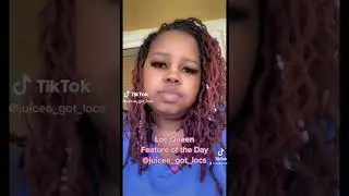 Today&rsquo;s Loc Queen Feature of the Day 💗 #locqueen #featureoftheday #locs #virallocs #virallocs8 #fyp