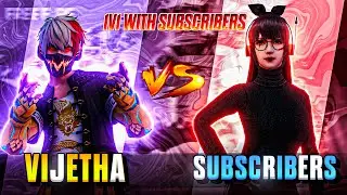 1V1 WITH SUBSCRIBERS #freefirelive
