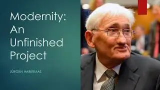 Современность: незаконченный проект Юргена Хабермаса