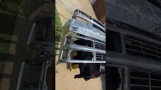 88-98 obs Chevy Silverado billet grill and bumper $500