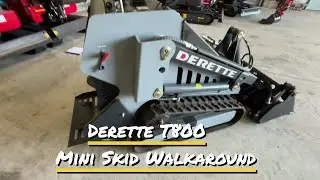 Derette T800 Mini Skid Walkaround | Features, Build Quality & First Impressions