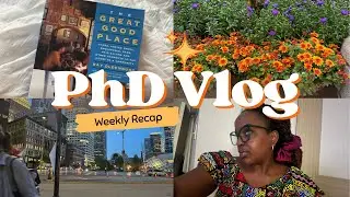 days in the life of a phd student | fall is here, deadlines, recruitment