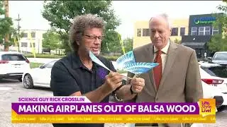 Rick Crosslin Science - Rubber-band Powered Model Planes