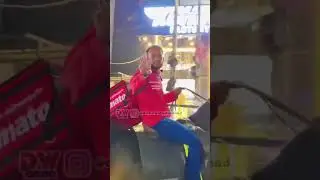 Petrol Unavailable Delivery On Horse By Delivery Boy