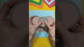 Funny Elephant 🐘 - paper circles 🔵 #tutorial #craft #papercraft #activities #paper #elephant