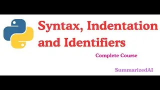 Python Basics: Understanding Syntax and Identifiers | Python Tutorial for Beginners