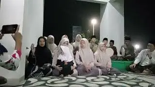 Hadroh daarul Istikomah,acara Rojab di mesjid jami Cigadung,