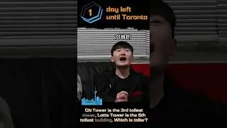 1 DAY UNTIL Toronto Trivia - Is CN Tower or Lotte Tower taller?