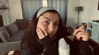 ASMR brushing your ears, face & my face to help you nap|soft whispers🤫