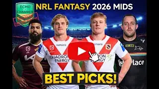 NRL Fantasy Preseason - 2026 Mids