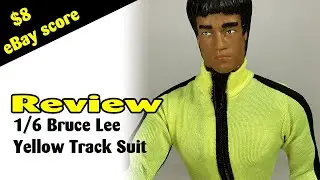 REVIEW: 1/6 Scale Bruce Lee Yellow & Black track suit | 7.99 eBay score
