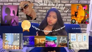 SHEIN HAUL: rating shein led lights + affordable decorations at home + item ID