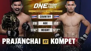 Elite Muay Thai Scrap 👊 Prajanchai vs. Kompet | Full Fight