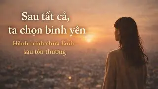 Sau tất cả, ta chọn bình yên | Không nói về người cũ, chỉ nói về chính ta || Audio Truyện