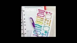 Essential bullet journal supplies