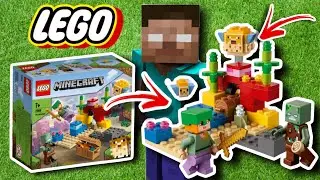 LEGO THE CORAL REEF - 21164 #legomarvel #legominifigures #legominecraft #legostarwars #legocity
