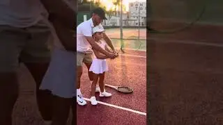 Nauka forhendu na poziomie początkującym #shorts #tennisshorts #forehand #tennisforbeginners #tenis