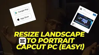 How to Resize Landscape Videos to Portrait in CapCut PC | Convert 16:9 to 9:16