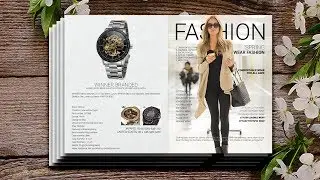 Magazine Mockup in Photoshop | How to Create a Magazine Mockup | Adobe Photoshop Tutorial