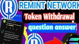 Remint Network Token Swap Scam  | remint network question answer | remint network