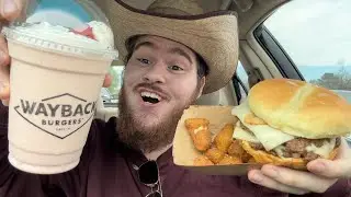 Wayback Burgers The Steakhouse Burger, Fried Cheese Curds, and Red Velvet Shake Review