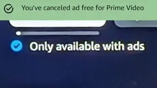 You Paid for Prime Ad Free, But You Still Get Ads? Amazon Prime - Only Available With Ads - $2.99
