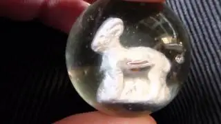 Sulphide Murmel / Sulphides / Sulphide marble - Lauscha