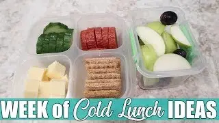 On the Go Cold Lunch Ideas for Work or School | January 2020