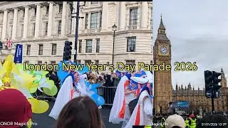 A sneak peek of London New Year's Day Parade 2026 and Landmark,