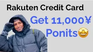 How to apply Rakuten Credit Card ? Get 11,000 points 🤩