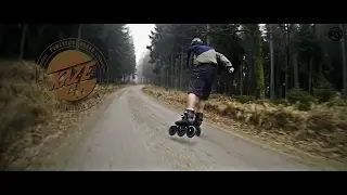 Ochsenkopf Mountain Skating on Powerslide KAZE SUV 150 Off-road skates