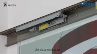 Premium Office Sliding Door System with Soft Closing Function | Ozone Door Hardware