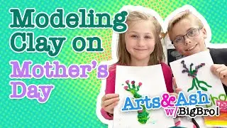 Modeling Clay on Mother&rsquo;s Day