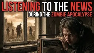 Mill Field Zombie Apocalypse | EAS | News | Radio| Halloween Ambience | Night Of The Living Dead