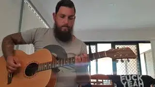 Wage War - Hurt - acoustic guitar cover