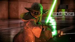 YODA CLUTCHES FOR THE WIN - BATTLEFRONT 2 GAMEPLAY