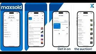Maxsold Seller App with Smart Cataloging
